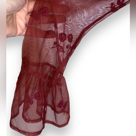 F21 Rusty orange midi dress - Picture 4 of 9